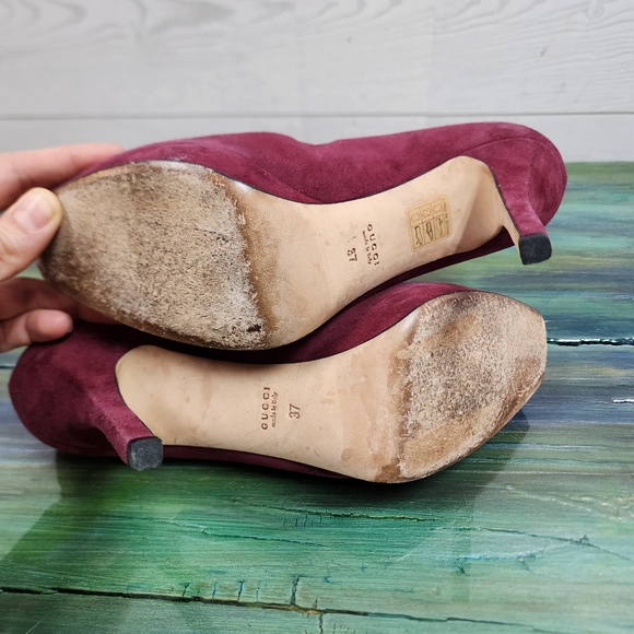 Gucci Suede Pumps - Picture 6 of 8